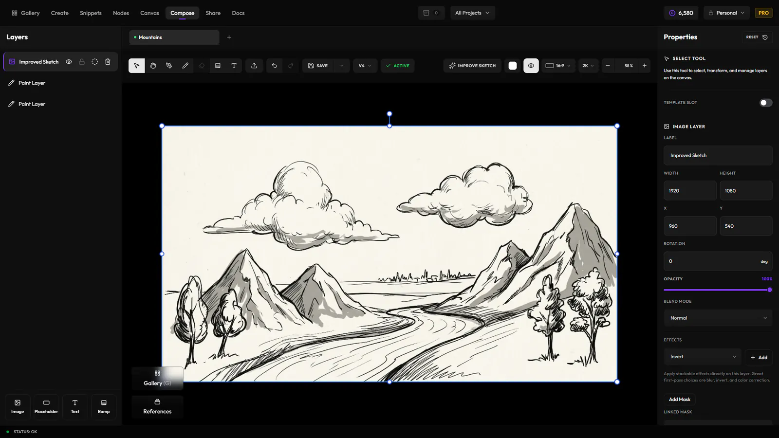 Compose interface